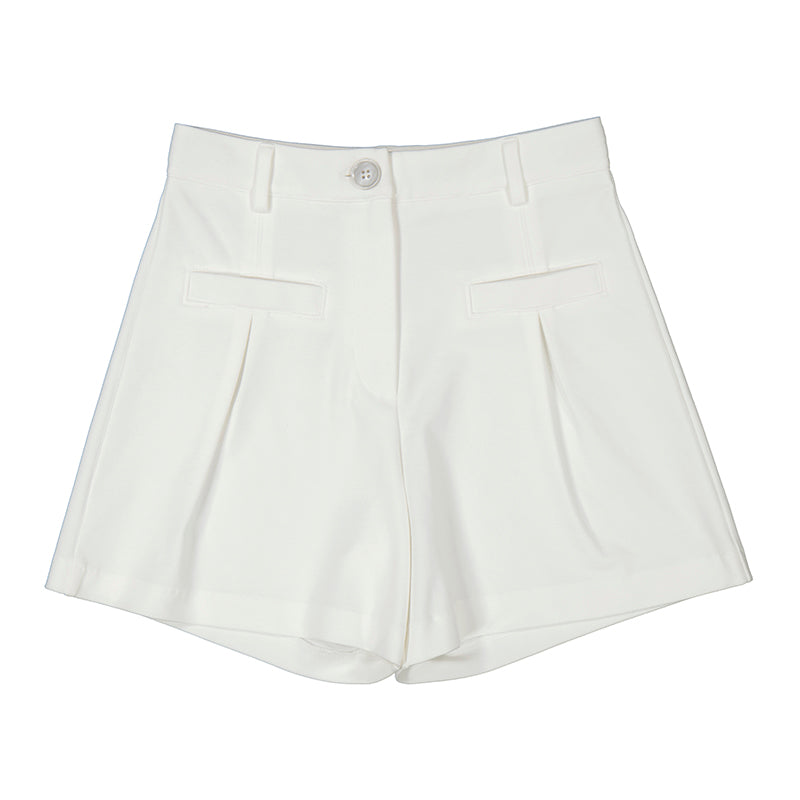 Mayoral 6214-086 White Dressy Short (STHE)