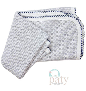 Paty 207-GRNB Knit Receiving/Swaddle Blanket (STHE)