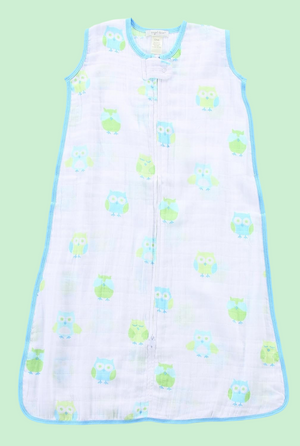 Angel Dear Muslin Sleep Sack with Owls (STHE)