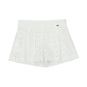 Mayoral 3285-079 White Dressy Short (STHE)