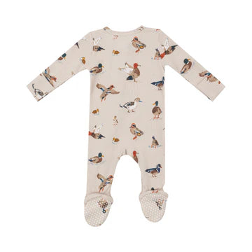 Ducks 2 Way Zipper Footie