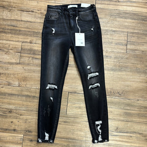 KanCan Black Distressed Jeans