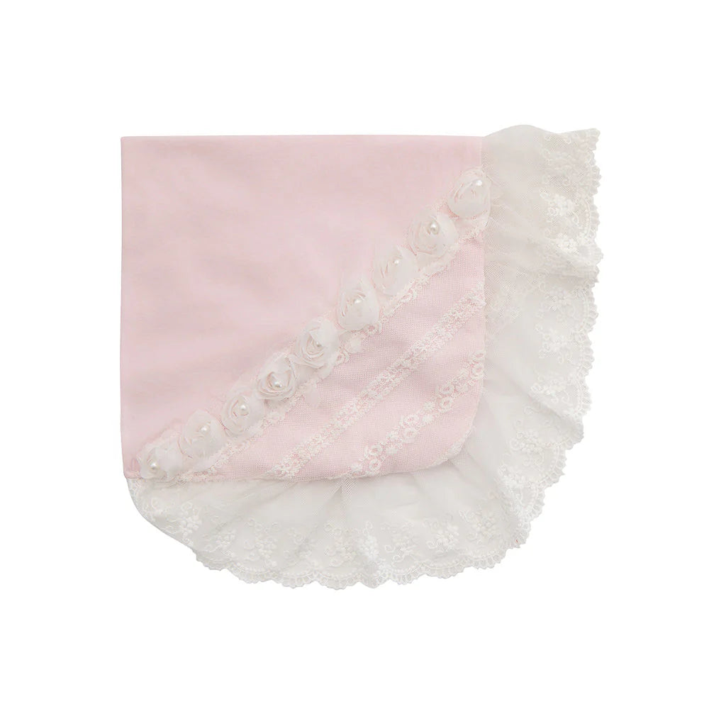 Haute Baby Precious Blush Blanket Pink