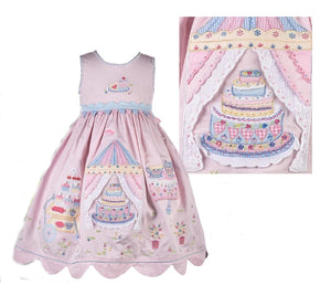 Cotton Kids Garden Tea Party Dress