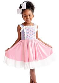 Charlies Project Kids Rapunzel Ruffle Twirl Dress