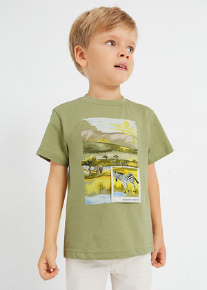 Mayoral 3010-041 Kiwi Graphic T-Shirt