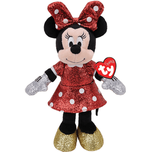 TY Minnie Mouse Red Super Sparkle