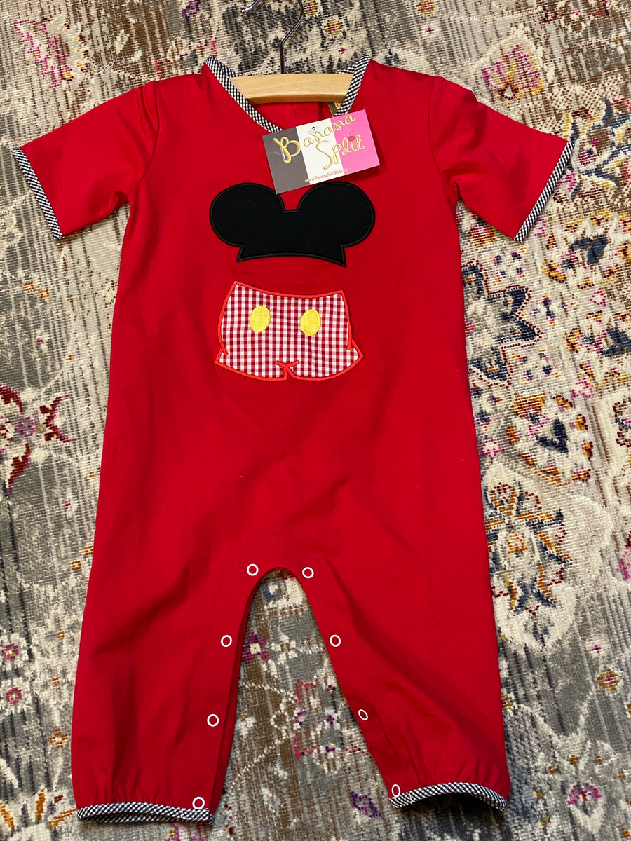 Banana Split Mickey Mouse Long all – Poppeas A Unique Boutique